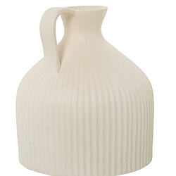 Vase Alexandra House Living Crème Céramique 21 x 25 x 21 cm