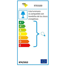 Acheter EPIKASA Suspension Universe, Gris, Verre, 17x17x130 cm