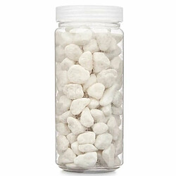 Gift Decor Pierres Décoratives Blanc 10 - 20 mm 700 g (12 Unités)