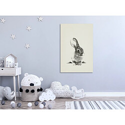 Artgeist Tableau - Fluffy Bunny (1 Part) Vertical 40x60 cm