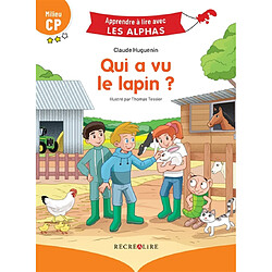 Qui a vu le lapin ? : milieu CP