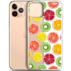 Caseink Coque arrière Apple iPhone 11 Pro (5.8 ) Gel HD [ Nouvelle Collection - Souple - Antichoc - Imprimé en France] Fruity Fresh