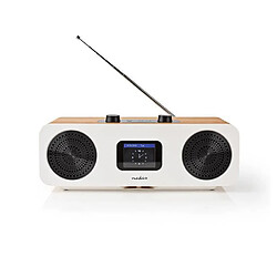 Avis NEDIS Radio Wi-Fi internet Bluetooth® DAB+ FM Internet 2.4 " Écran couleur 34 W Télécommandée Réveil