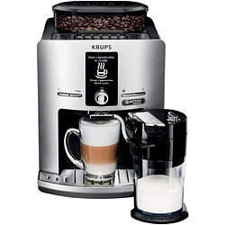 Krups YY4201FD Expresso Broyeur 1450W 1.7L Thermoblock Écran LCD Acier Inoxydable Argent