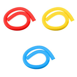 3pcs Flotteur D'eau Flexible de Nouille de Piscine pour L'apprentissage de Nageur