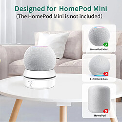 Avis SANAG Compatible Avec Homepod Mini Batterie 10000Mah Base De Batterie Portable Externe Support Sans Fil Avec 10 Heures D'Autonomie(Blanc)