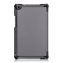 Avis Etui en PU triple pli avec support gris pour votre Huawei MediaPad M5 Lite 8