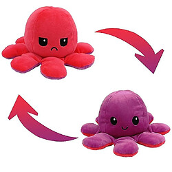 Universal Poupée Octopus réversible - jouet en peluche à double face