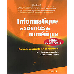 Informatique et sciences du numérique : spécialité ISN en terminale S : avec des exercices corrigés et idées de projets - Occasion