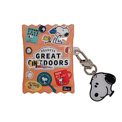 GUPBOO Airpods Coque Housse Étui Protecteur Compatible pour AirPods 3-Dessin animé Snoopy jolie fille transparente