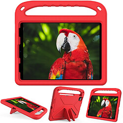 Coque en TPU antichoc, avec béquille rouge pour votre Apple iPad Pro 11 pouces (2021)/(2020)/(2018)/iPad Air (2020)