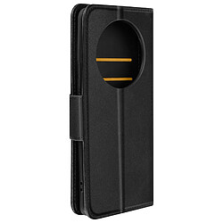 Avizar Étui pour Honor Magic 6 Lite 5G Clapet Portefeuille Support Dragonne Noir