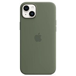 Apple Coque en silicone MagSafe pour iPhone 14 Plus - Olive