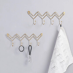 Avis Universal 1 étagère à clefs murale étagère à clefs enduite sac à bijoux cintre suspension murale décoration maison organisateur