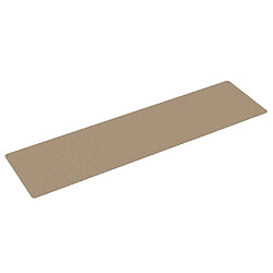 vidaXL Tapis de couloir aspect sisal sable 80x300 cm