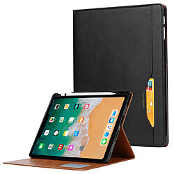 Etui en PU support avec porte-stylo noir pour votre Apple iPad mini (2021)