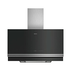 Hotte décorative murale 90cm 730m3/h noir - lc97fvw60 - SIEMENS pas cher