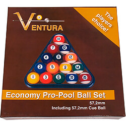 Ventura Jeu de boules de billard Economy 57,2mm