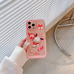 GUPBOO Étui pour iPhone13ProMax Strawberry Umbrella Pacha Dog Personality Phone Case Support créatif