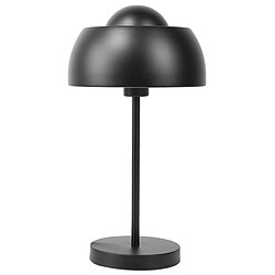 Beliani Lampe à poser SENETTE Métal Noir