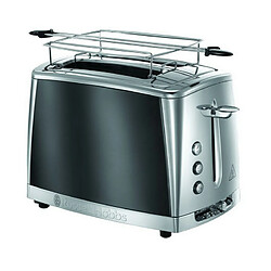 Grille-pains 2 fentes 1550w gris - 23221-56 - RUSSELL HOBBS