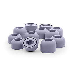 OKULI 12 x Écouteurs en Silicone Embouts d'oreilles pour Samsung Galaxy Buds Pro 1 Casque Écouteurs en Violet