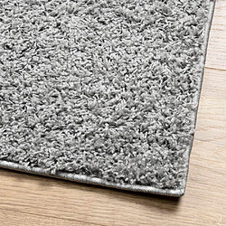 Avis vidaXL Tapis shaggy PAMPLONA poils longs moderne gris 160x160 cm