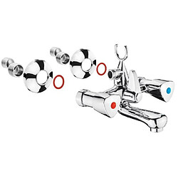 Cornat LI2 Lisa robinetterie bain à deux poignées, chromé