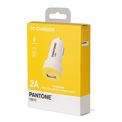 Avis Celly PT-DC1USBY chargeur de téléphones portables Blanc, Jaune Auto