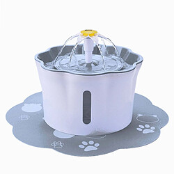 Justgreenbox Distributeur d'eau électrique automatique bol d'alimentation pour chats chiens plusieurs animaux de compagnie 2.6L, Orange