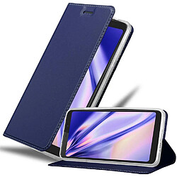 Cadorabo Coque WIKO VIEW XL Etui en Bleu