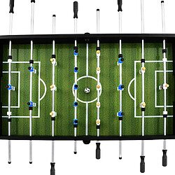 Avis vidaXL Table de football Acier 60 kg 140 x 74,5 x 87,5 cm Noir