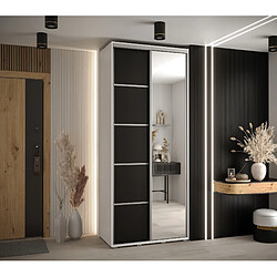 Abiks Meble Armoire DAVOS 5 À Portes Coulissantes 235,2/120/45 2 Portes