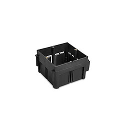 Ledkia Boîte de Dérivation Universelle Encastrable 65x65x45 mm Noir