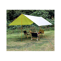 Universal Canopy outdoor camping beach large canopy protection solaire UV multifonction 4 * 3 m 3 pic canopy(Vert)