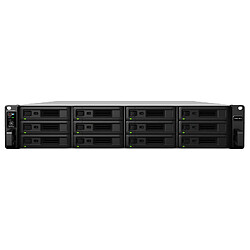 Stockage en Réseau NAS Synology RS3621RPXS Noir