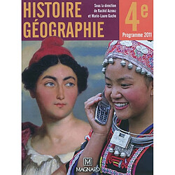 Histoire géographie 4e : programmes 2011 - Occasion