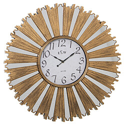 Horloge Murale Alexandra House Living Doré Plastique 58 x 4 x 58 cm