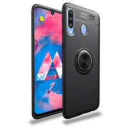 Wewoo Coque Souple TPU antichoc pour Galaxy A20 et A30 avec support invisible Noir