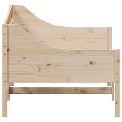 Acheter Vidaxl Lit de jour 75x190 cm Bois de pin massif