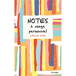 Notes à usage personnel - Occasion