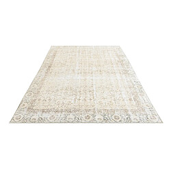 Vidal Tapis de laine 290x191 beige Ultra Vintage pas cher