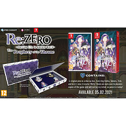 Just For Games Re: Zero - The Prophecy of The Throne Standard Edition (Switch)