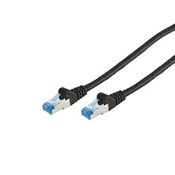 ENTER-WEB Cordon RJ45 Cat6 S/FTP 10M Noir