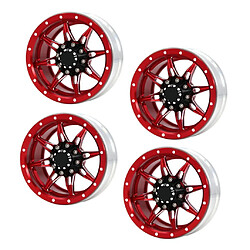 Acheter 8pcs 1,9 Pouces Jantes Moyeux de Roue en Aluminium Robuste et Durable SCX10 1/10 Voiture RC