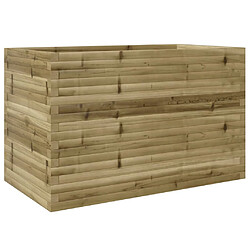 vidaXL Jardinière 110x60x68,5 cm bois de pin imprégné