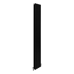 Avis Monstershop Radiateur Plat Noir Mat 180 cm x 28 cm