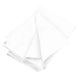 vidaXL Bâche 180 g/m² 8x12 m Blanc PEHD