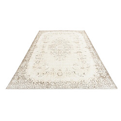 Avis Vidal Tapis de laine 277x170 beige Ultra Vintage