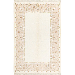 Vidal Tapis de laine 188x124 beige Darya